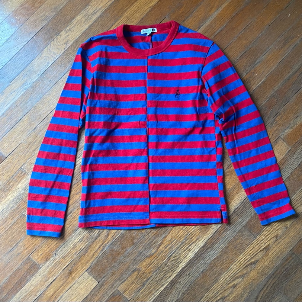 JW Anderson X Uniqlo Long Sleeve Striped Shirt